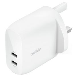 Belkin 60W USB-C Dual Port Wall Charger - White