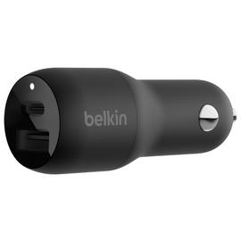 Belkin 37W USB-C Power Delivery Dual Port Car Charger