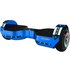 Hover-1 Chrome Metallic Blue Bluetooth Speaker Hoverboard