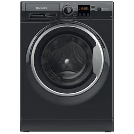Hotpoint NSWM846BSUK 8KG 1400 Spin Washing Machine - Black