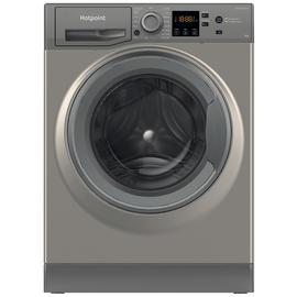 Hotpoint NSWM846GGUK 8KG 1400 Spin Washing Machine-Graphite