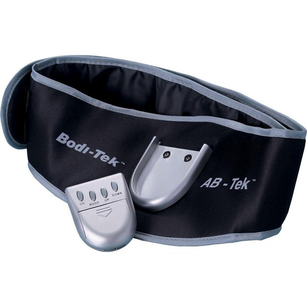 Buy BodiTek AbTek Ab Workout & Toning Belt Black at Argos.co.uk