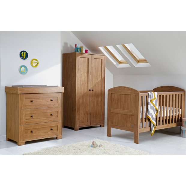Buy Mamas & Papas Harrow 3 Piece Nursery Furniture SetDark Oak at