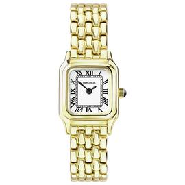 Sekonda Monica Ladies White Dial Gold Coloured Strap Watch