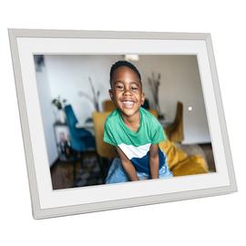 AURA Carver 10 Inch Digital Photo Frame - Matt Clay
