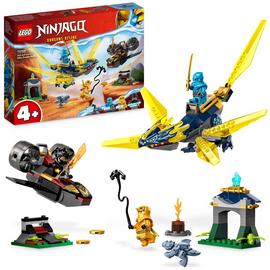 LEGO NINJAGO Nya and Arin's Baby Dragon Battle Toy Set 71798