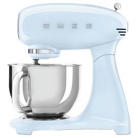 Smeg SMF03PBUK 50's Style Retro Food Mixer with Stand - Blue