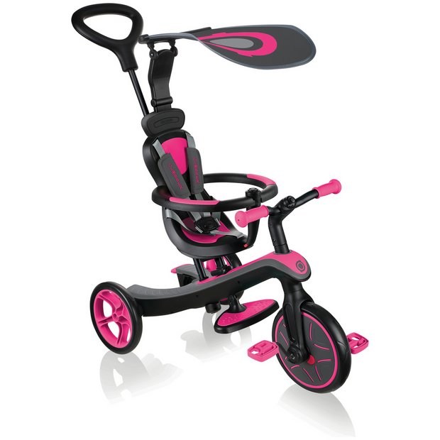 Buy Globber 4 in 1 Explorer Trike Fuchsia Trikes Argos