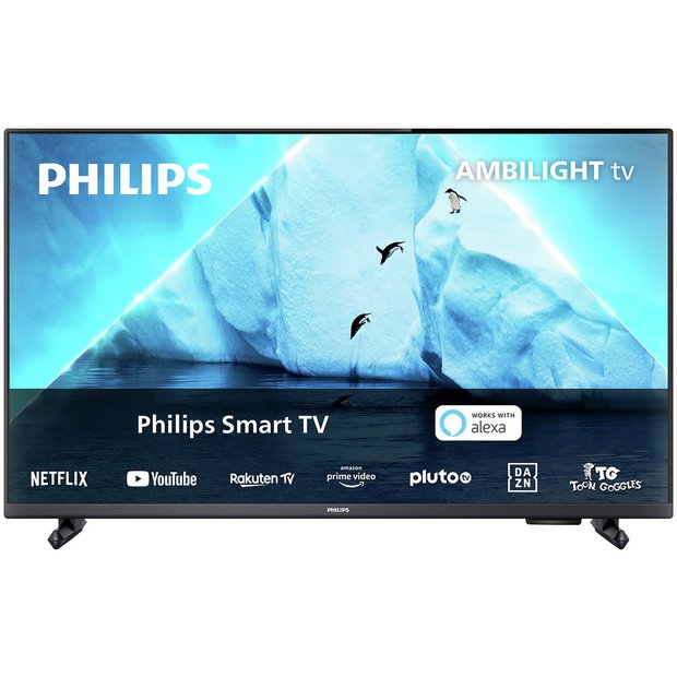 Buy Philips Ambilight 32In PFS6908 Smart Full HD HDR Freeview TV, Televisions