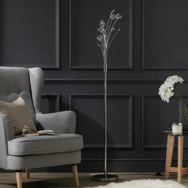 Argos Home Rosa 5 Light LED Flower Floor Lamp - Silver