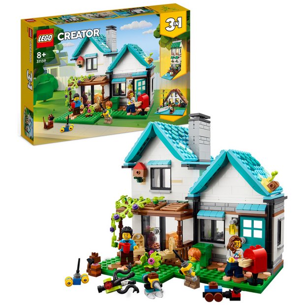 Buy LEGO Creator 3 in 1 Cosy House Toys Model Building Set 31139