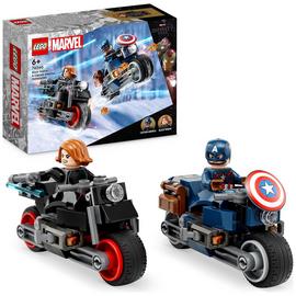 LEGO Marvel Black Widow & Captain America Motorcycles 76260