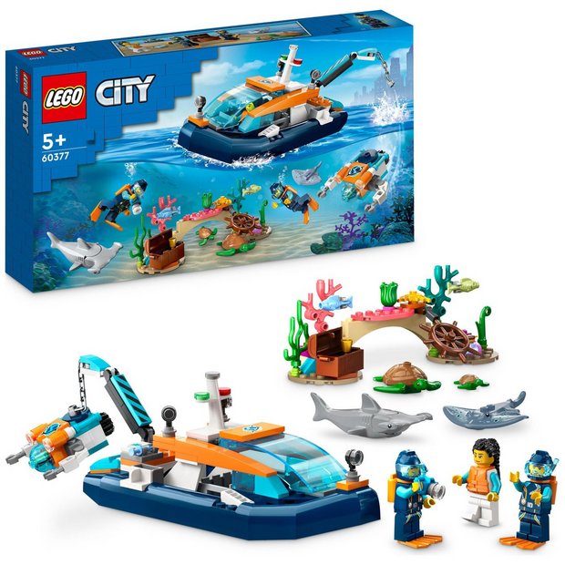 Lego ship in store a bottle argos