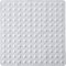 Argos Home Rubber In-Shower Bath Mat - White
