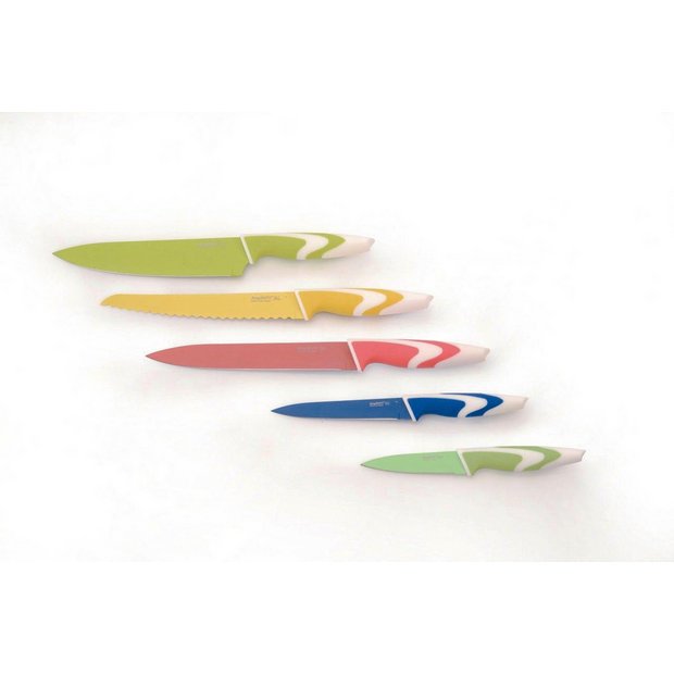 Buy BergHOFF 5 Piece Ceramic Coated Knives at Argos.co.uk Your Online