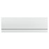 Lavari Bathroom Basics Front Bath Panel - White
