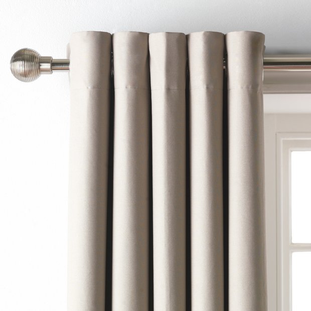 Buy Argos Home Blackout Eyelet Curtain Mocha Curtains Argos