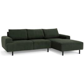 Habitat Julien Fabric Right Hand Corner Chaise Sofa - Green
