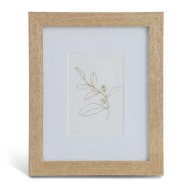 Habitat Deep Set Picture Frame - Natural - 23x28cm