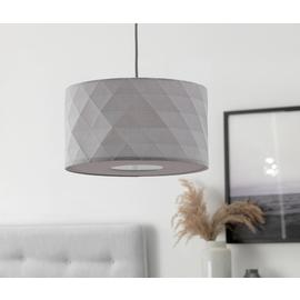 Argos Home Grey Geometric Easy Fit Lampshade - 40 cm