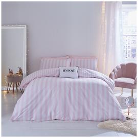 Sassy B Stripe Tease Pink Bedding Set - Double