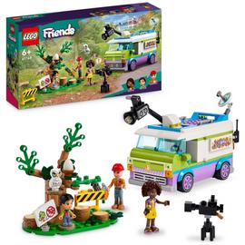 LEGO Friends Newsroom Van Animal Rescue Toy Playset 41749