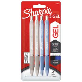 Sharpie Pack of 4 Gel Pens - Black & Blue