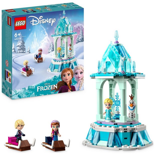 Buy LEGO Disney Frozen Anna and Elsa's Merry-Go-Round Set 43218