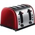Russell Hobbs Legacy 4-Slice Red Toaster 21301