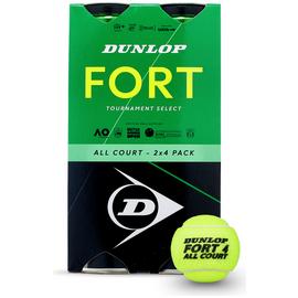 Dunlop Fort Court 4BTX2 Tennis Balls