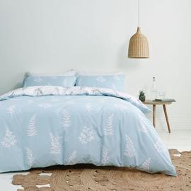 Bianca Egyptian Cotton Flowers White Bedding Set