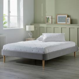 Habitat Tora Platform Double Bed Frame - Grey