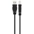 Belkin 3m USB 2.0 Printer Extension Cable - Black