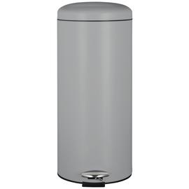 Habitat 30 Litre Round Kitchen Pedal Bin - Matt Grey