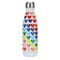 Rainbow Heart Print Water Bottle - 500ml
