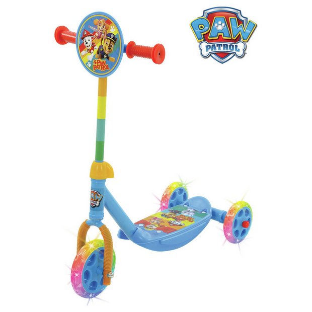 Paw patrol deals kids scooter