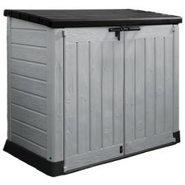 Keter Store It Out Max 1200L Garden Storage Box -Grey/Black