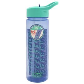 Personalised Teal Sipper Water Bottle - 600ml