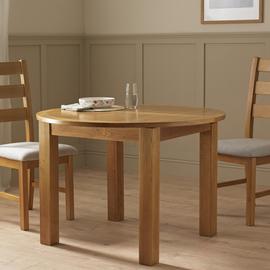 Argos Home Ashwell 4 Seater Oak Dining Table - Natural
