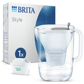 BRITA Style Water Filter Jug Grey 2.4L