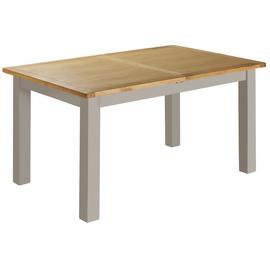 Argos Home Ashwell Extending 6 Seater Dining Table -Grey