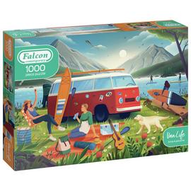Falcon Contemporary Van Life 1000 Piece Jigsaw Puzzle