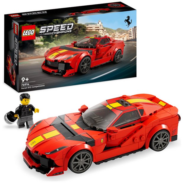 Buy LEGO Speed Champions Ferrari 812 Competizione Car Toy 76914, LEGO