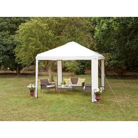 Argos Home 3m x 3m Garden Gazebo - Cream