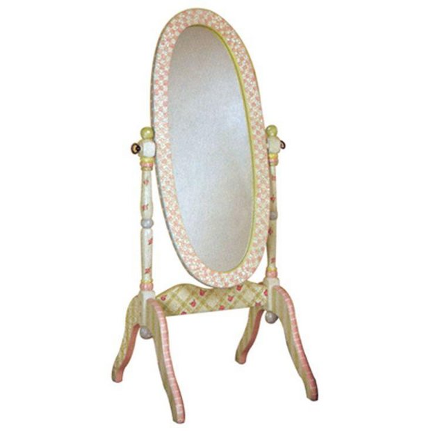 Buy Fantasy Fields Crackled Rose Standing Mirror at Argos.co.uk Your