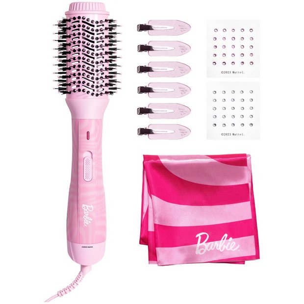 Argos hair curling brush sale