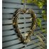 Argos Home Solar LED Wicker Heart Light