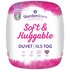 Slumberdown Soft and Huggable 13.5 Tog Duvet