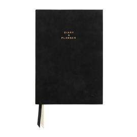 Home Black A5 Day To Page Organiser Diary