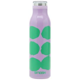 Smash Neon Pop Purple Stainless Steel Water Bottle - 500ml